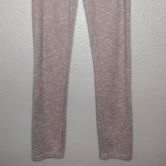 Gymshark Women's Ribbed Fitted Pull On Drawstring Waist High Rise Pants Size S - Picture 4 of 14